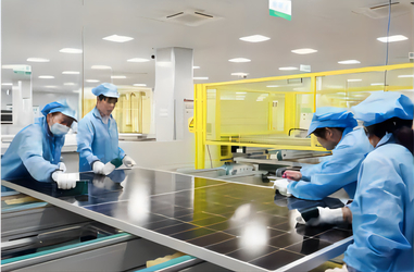 Hefei Sunrise New Energy Co., Ltd. productielijn van de fabrikant