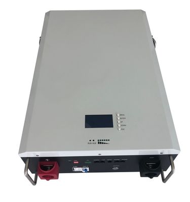 48V 200Ah 10KWh LiFePO4 Lithiumbatterij Wand gemonteerd voor Deep Cycle Home Power Storage
