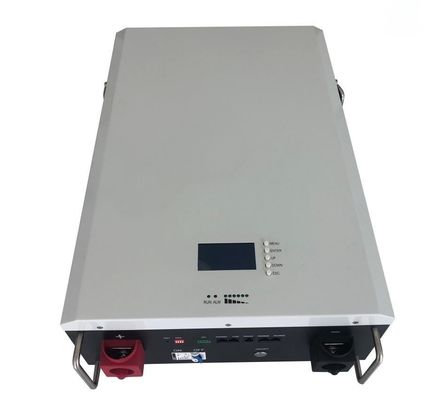 Wandhangende LiFePO4 opslagbatterij 100A 48V voor een gepersonaliseerd zonne-energiesysteem voor thuis
