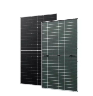 182mm*182mm Celgrootte Longi LR5-72HTD 560-585W Double Glass Bifacial Solar Panel