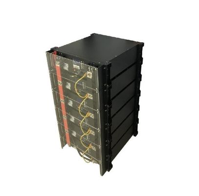 Off Grid Lifepo4 Rack Mount Lithium Ion Battery 48V Lage Spanning met 99% oplaadverhouding