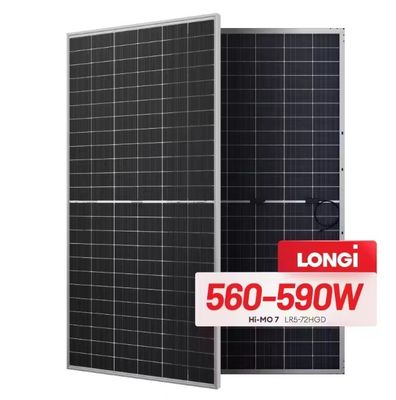 Half Cell Longi zonnepaneel LR5-72HGD 560W 565W 570W 575W 580W 585W met dubbel glas