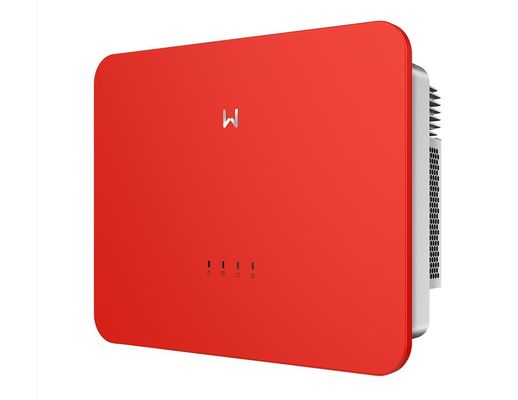 Uitgangsfrequentie 50Hz / 60Hz Zonne-omvormer 2 MPPT op het net drie fase voor residentiële