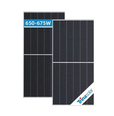 650W-675W Halfcut 132 Cell Trina Vertex TSM-DE21 Zonnepanelen voor fotovoltaïsch systeem