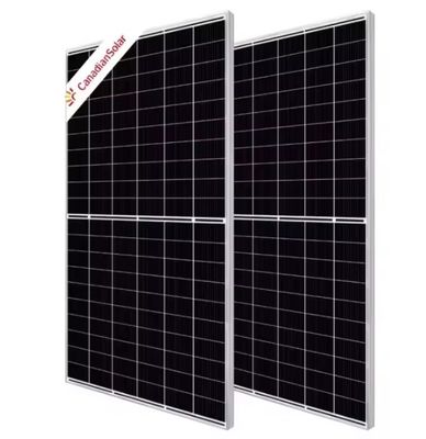 Monokristallijn silicium zonnepanelen Canadese BiHiKu6 530W-555W fotovoltaïsche zonnepanelen