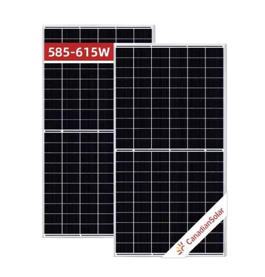 Canadese HiKu7 CS7L-MS 585W-615W Mono PV zonnepanelen voor zonne-energiesysteem 31.0kgs