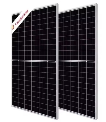 Canadese 645W 650W 655W 660W 665W 670W 675W fotovoltaïsche zonnepanelen voor het zonnestelsel