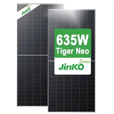 Jinko-vormige bifaciale zonnepanelen 2465mm*1134mm*35mm Afmetingen voor thuis en energie