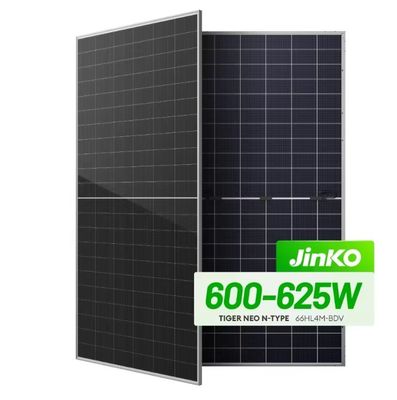 182 mm halfcellen N-type Jinko PV-module 66HL4M-BDV voor fotovoltaïsch paneel met dubbel glas