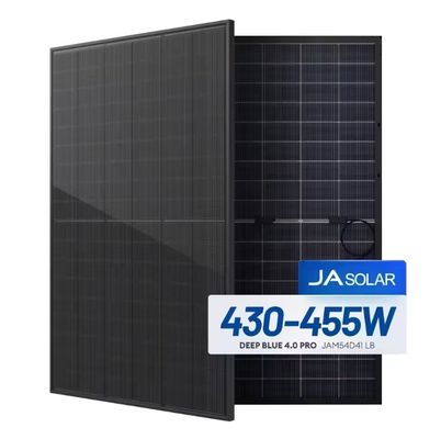 JA Zonnepaneel N type JAM54D41 LB Mono All Black Bifacial 430W 435W 440W 445W 450W 455W PV-zonnepaneel