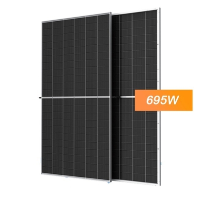 Technologie Dubbelglas 675W 680W 685W 690W 695W 700W zonnepaneel voor zonne-energie