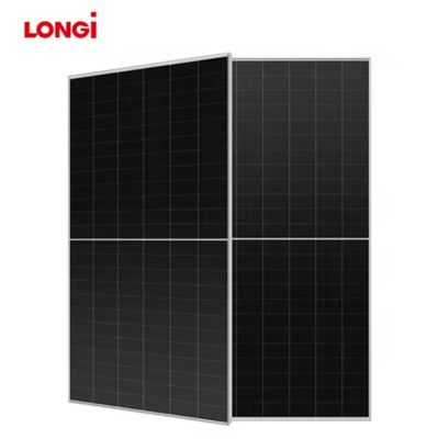 Anodisatieraam van aluminiumlegering 605W-630W Monokristallijn zonnepaneel voor toepassingen